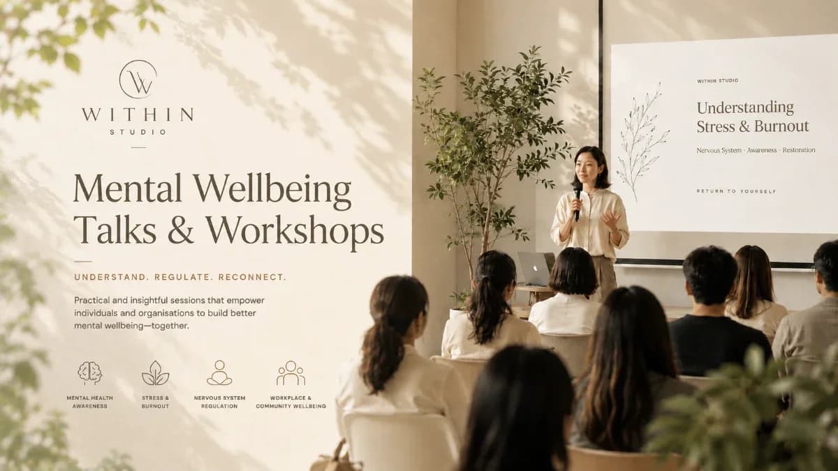Mental Wellbeing Talks & Workshops